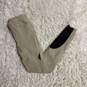 Women’s Size IT40 Tan Equiline Knee Patch Horseback Riding Breeches